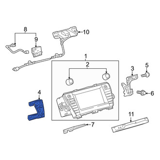 Toyota OE - Left GPS Navigation System Bracket