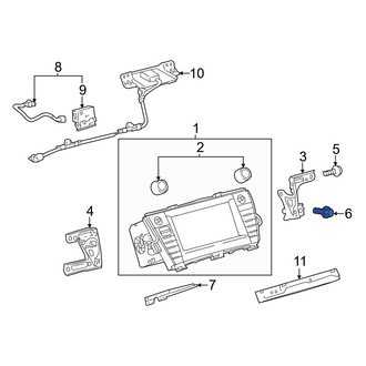 Toyota OE - GPS Navigation System Screw