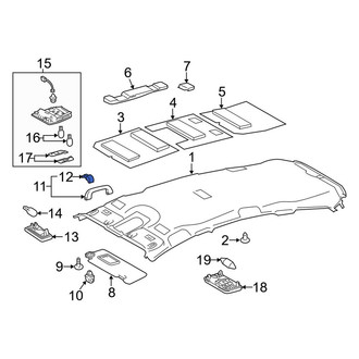 Toyota OE - Interior Grab Bar Cap