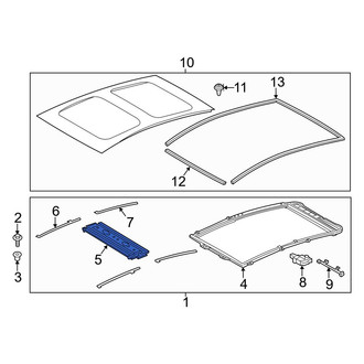 Toyota OE - Sunroof Cover