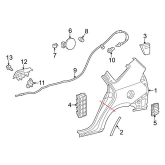 Toyota OE - Quarter Panel & Components