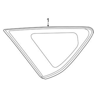 Toyota OE - Quarter Panel - Glass