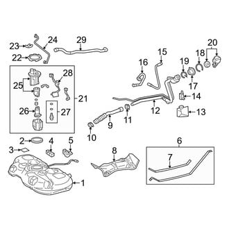 Toyota OE - Fuel System Components
