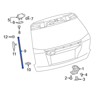 Toyota OE - Right Liftgate Lift Support