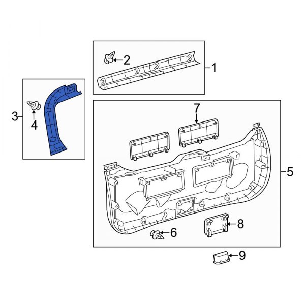 Liftgate Trim