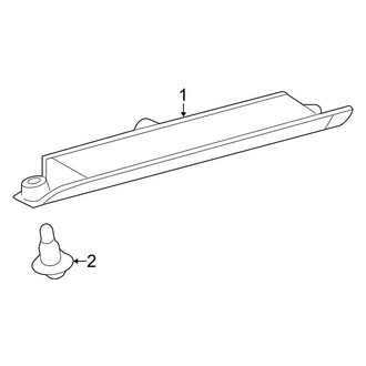 Toyota OE - Rear Lamps - High Mounted Stop Lamp