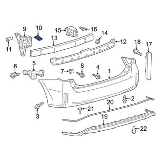 Toyota OE - Bumper Cover Nut