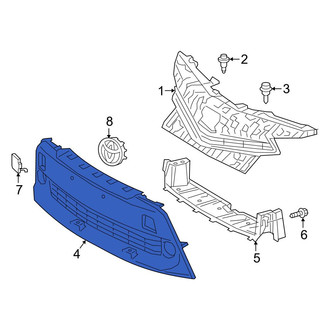 Toyota OE - Front Lower Grille