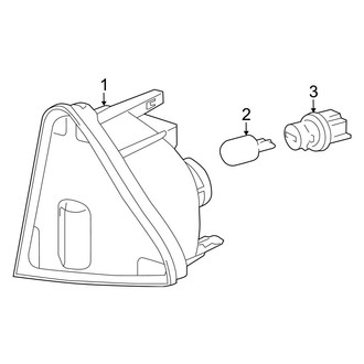 Toyota OE - Front Lamps - Signal Lamps