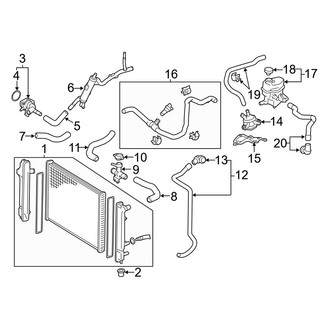 Toyota OE - Cooling - Radiator & Components