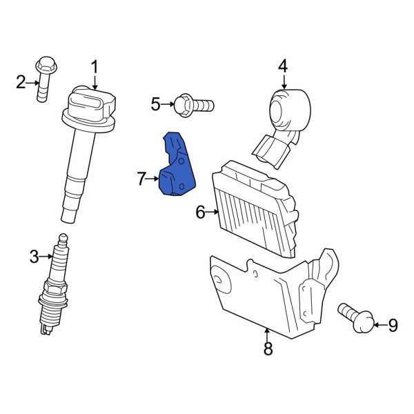 Engine Control Module (ECM) Bracket