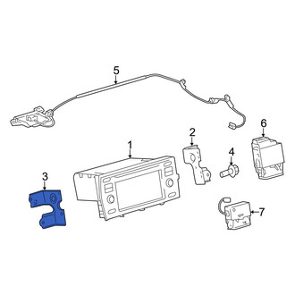 Toyota OE - Left GPS Navigation System Bracket