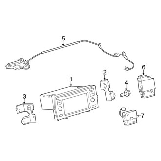 Toyota OE - Electrical - Navigation System Components