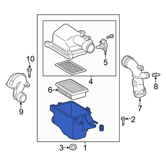 Toyota OE - Air Filter and Housing Assembly