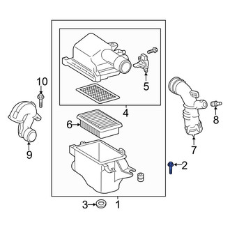 Toyota OE - Air Filter Housing Bolt