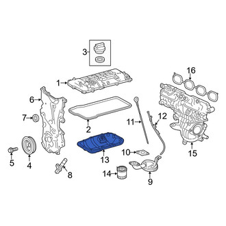 Toyota OE - Engine Oil Pan