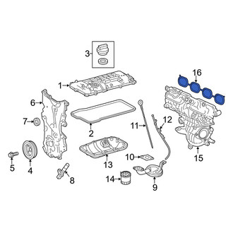 Toyota OE - Engine Intake Manifold Gasket