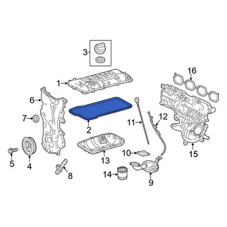 Toyota OE - Engine Valve Cover Gasket
