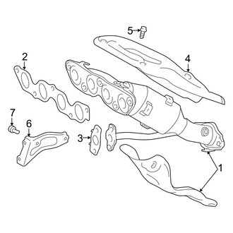 Toyota OE - Exhaust System - Manifold