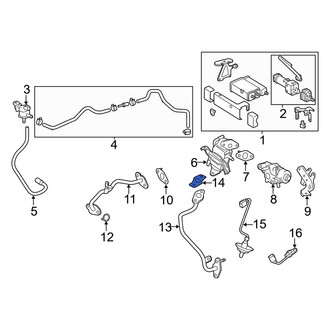 Toyota OE - Exhaust Gas Recirculation (EGR) Tube Gasket