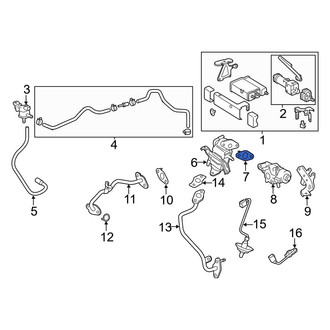 Toyota OE - Exhaust Gas Recirculation (EGR) Cooler Gasket