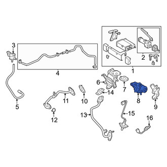 Toyota OE - Exhaust Gas Recirculation (EGR) Valve