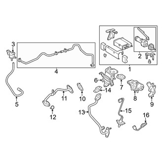Toyota OE - Emission System - Emission Components
