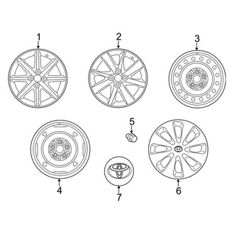 Toyota OE - Wheels