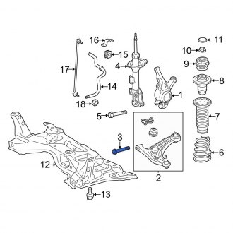 Toyota Prius OEM Suspension Parts | Shocks, Struts — CARiD.com