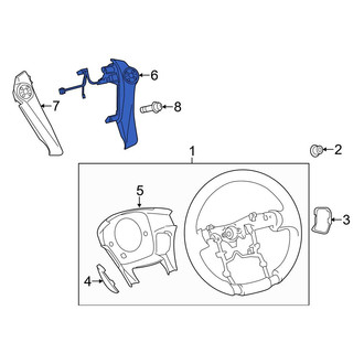Toyota OE - Right Steering Wheel Radio Controls