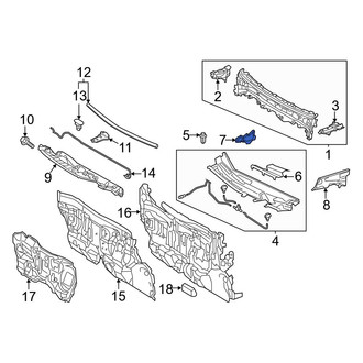Toyota OE - Right Cowl Seal