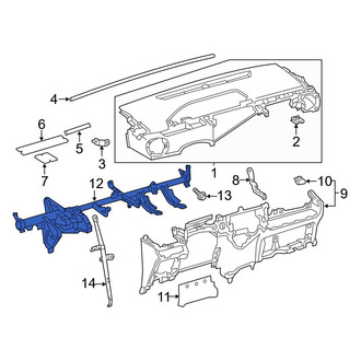 Toyota OE - Instrument Panel Reinforcement