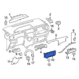 Toyota OE - Right Instrument Panel Trim Panel