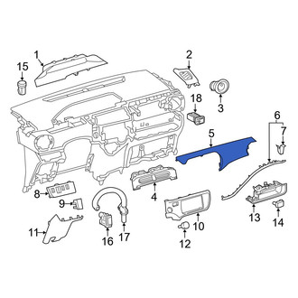 Toyota OE - Instrument Panel Cover