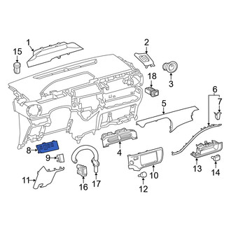 Toyota OE - Instrument Panel Bezel