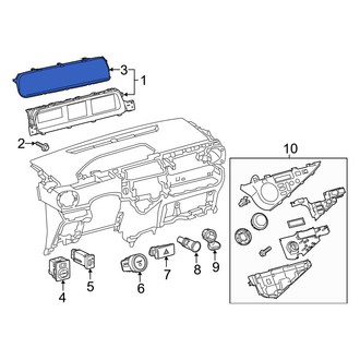 Toyota OE - Instrument Panel Lens