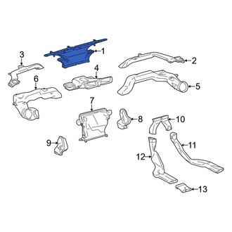 Toyota OE - Front Windshield Defroster Nozzle