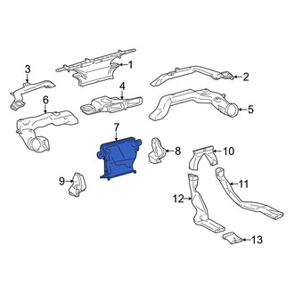 Toyota OE - Center Instrument Panel Air Duct