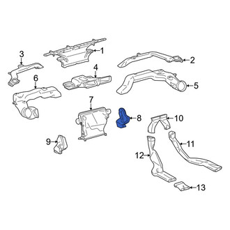 Toyota OE - Center Right Instrument Panel Air Duct