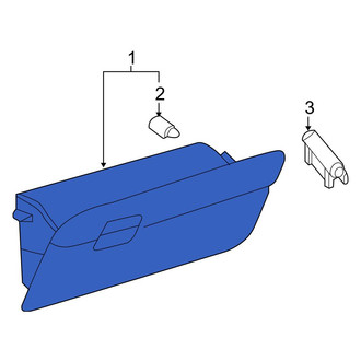 Toyota OE - Front Glove Box Door