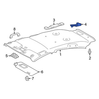 Toyota OE - Rear Left Headliner Insulator