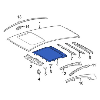 Toyota OE - Sunroof Reinforcement