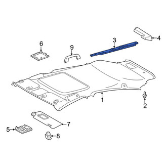 Toyota OE - Left Headliner Insulator