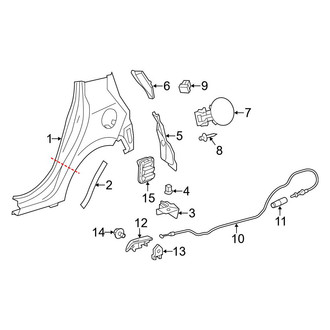 Toyota OE - Quarter Panel & Components