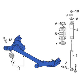 Toyota OE - Rear Suspension Subframe