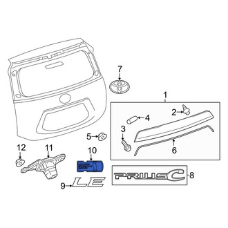 Toyota OE - Rear Hatch Emblem