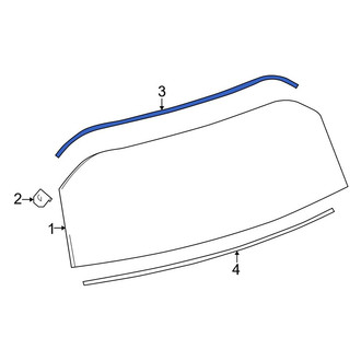 Toyota OE - Windshield Seal