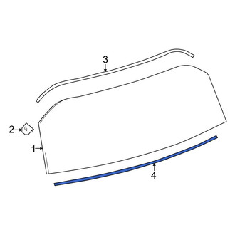 Toyota OE - Windshield Seal