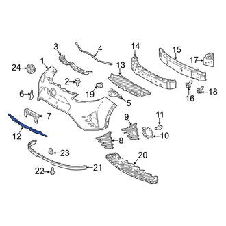 Toyota OE - Front Valance Panel