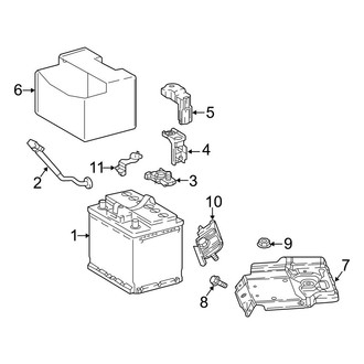 Toyota OE - Electrical - Battery (Conventional)